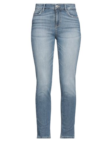 Woman Jeans Blue Size 26W-29L Cotton, Polyester, Elastane