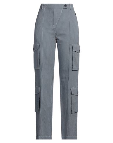 Kenzo Woman Pants Light Blue Size 8 Cotton In Blue
