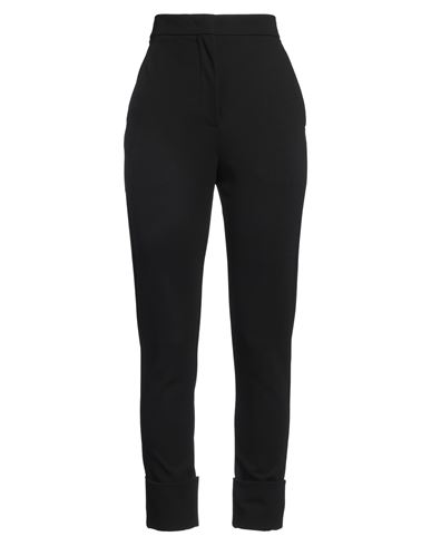 Max Mara Woman Pants Black Size 12 Viscose, Polyamide, Elastane In Black