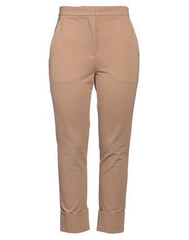 Max Mara Woman Pants Sand Size 12 Viscose, Polyamide, Elastane