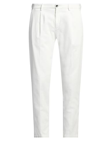 Briglia 1949 Man Pants Ivory Size 34 Tencel, Cotton, Linen, Elastane In White