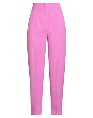 Emme By Marella Woman Pants Mauve Size 6 Polyester In Purple