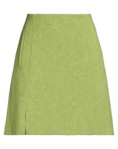 Emme By Marella Woman Mini Skirt Light Green Size 10 Polyester In Green