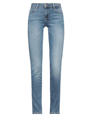 Guess Woman Jeans Blue Size 25w-32l Cotton, Modal, Polyester, Elastane