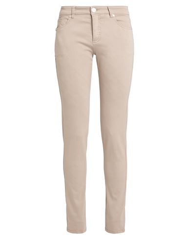 Seductive Woman Pants Sand Size 4 Cotton, Elastomultiester, Elastane In Neutral