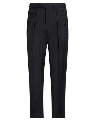 Lardini Man Pants Midnight Blue Size 38 Wool In Blue