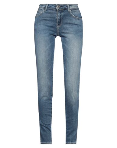 Guess Woman Jeans Blue Size 25w-32l Cotton, Modal, Polyester, Elastane