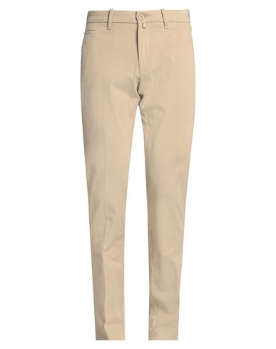 JACOB COHЁN JACOB COHЁN MAN PANTS BEIGE SIZE 34 COTTON, ELASTANE, POLYESTER 
