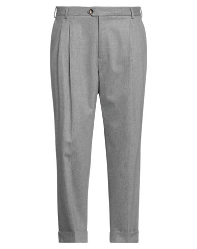 PT TORINO PT TORINO MAN PANTS GREY SIZE 40 VIRGIN WOOL, ELASTANE 