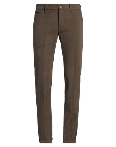JACOB COHЁN JACOB COHЁN MAN PANTS DARK GREEN SIZE 33 COTTON, ELASTANE, POLYESTER 