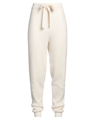 Golden Goose Woman Pants Ivory Size M Wool, Elastane