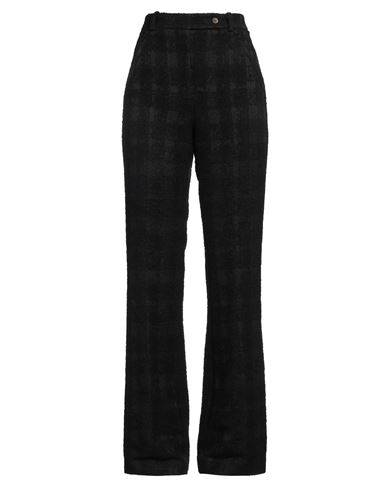Rochas Woman Pants Black Size 6 Acrylic, Polyester, Wool, Viscose, Polyamide In Black