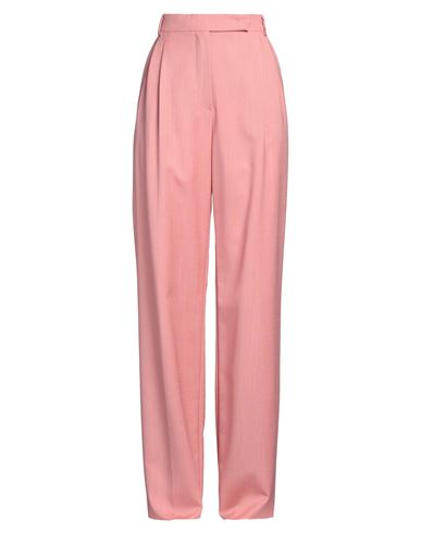 Max Mara Woman Pants Pink Size 8 Virgin Wool, Silk, Mohair Wool