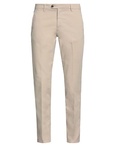 Herman & Sons Man Pants Beige Size 40 Cotton, Elastane In Beige