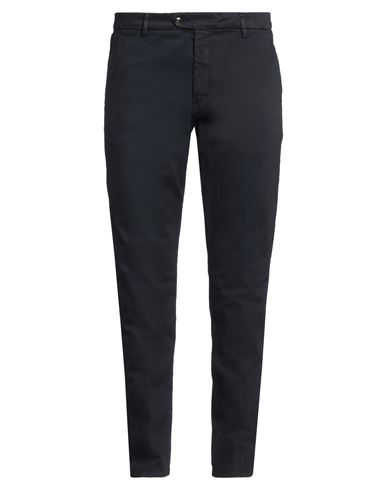 Herman & Sons Man Pants Navy Size 40 Cotton, Elastane In Navy