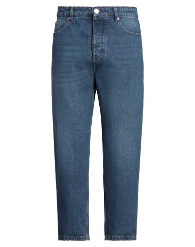 Ami Alexandre Mattiussi Man Jeans Blue Size 34 Cotton In Blue