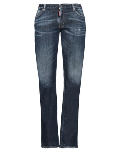 Dsquared2 Woman Jeans Blue Size 10 Cotton, Polyester, Elastane