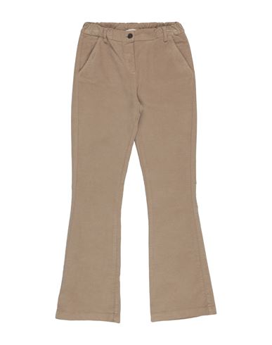 Shop Zhoe & Tobiah Toddler Girl Pants Khaki Size 6 Cotton, Elastane In Beige