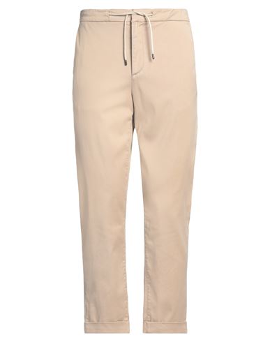 Teleria Zed Man Pants Beige Size 32 Lyocell, Cotton, Lycra, Elastane In Beige