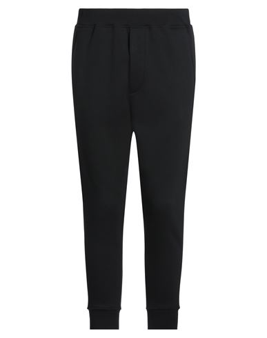 DSQUARED2 DSQUARED2 MAN PANTS BLACK SIZE S COTTON, POLYESTER, ELASTANE 