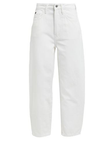 Tommy Hilfiger Woman Jeans White Size 27w-30l Cotton