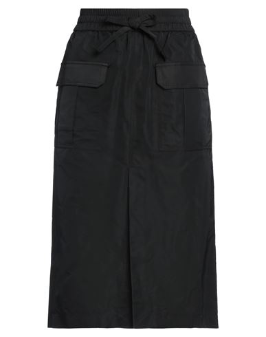 Shop P.a.r.o.s.h P. A.r. O.s. H. Woman Midi Skirt Black Size M Polyester