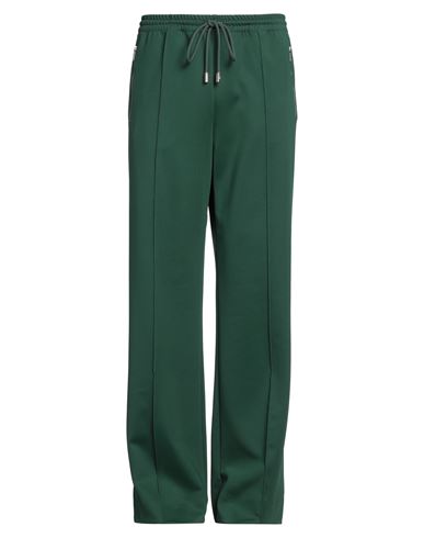 Jw Anderson Man Pants Green Size L Polyester, Elastane In Green