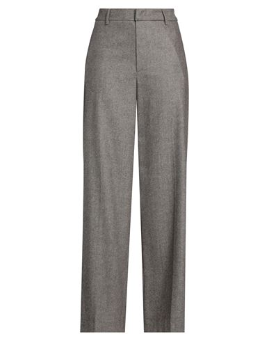 Pt Torino Woman Pants Dark Brown Size 14 Virgin Wool, Cashmere, Elastane