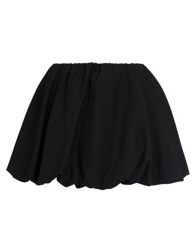 Odì Odì Woman Mini Skirt Black Size L Polyester, Viscose, Elastane