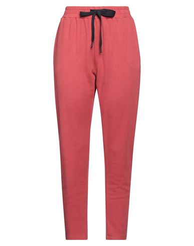 Diana Gallesi Woman Pants Coral Size 12 Cotton, Modal, Polyamide