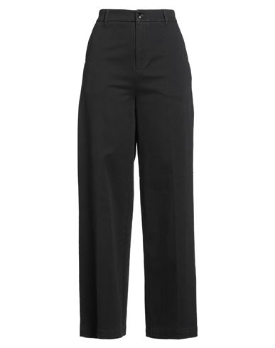 TRUE AVENUE TRUE AVENUE WOMAN PANTS BLACK SIZE 29 COTTON, ELASTANE 