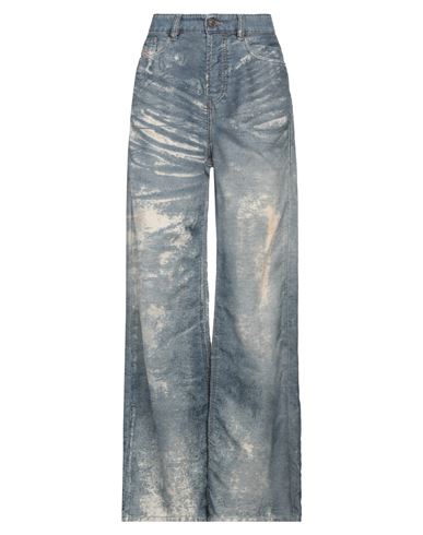 Diesel Woman Jeans Blue Size 26 Cotton, Nylon In Blue