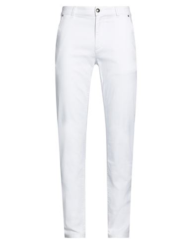 Shop Barmas Man Jeans White Size 34 Cotton, Lyocell, Elastane