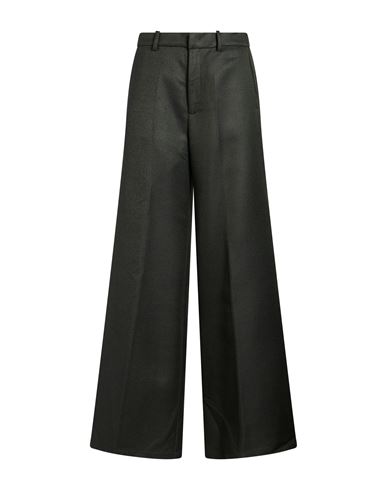 Forte Forte Forte_forte Woman Pants Dark Green Size 4 Virgin Wool, Viscose In Black