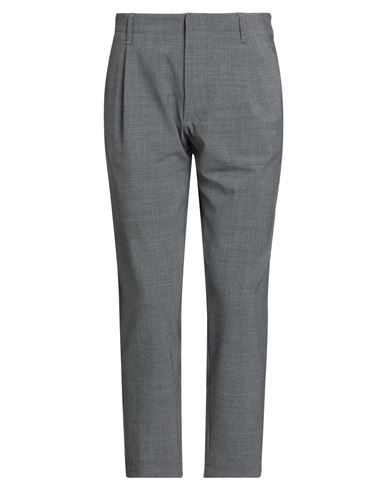 Dondup Man Pants Grey Size 31 Polyester, Virgin Wool, Elastane In Gray