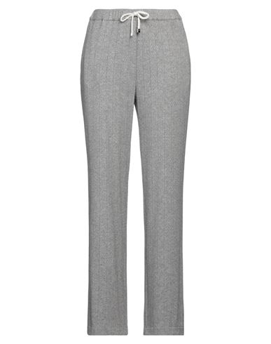 Purotatto Woman Pants Grey Size 8 Viscose, Wool, Polyester, Elastane, Cotton In Gray