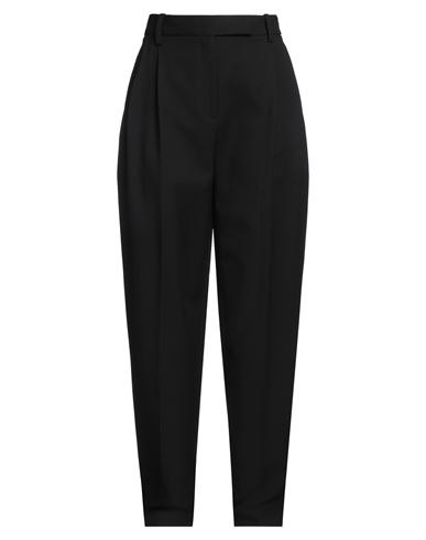 Partow Woman Pants Black Size 4 Virgin Wool In Black