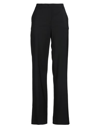 Alberta Ferretti Woman Pants Black Size 6 Virgin Wool, Elastane