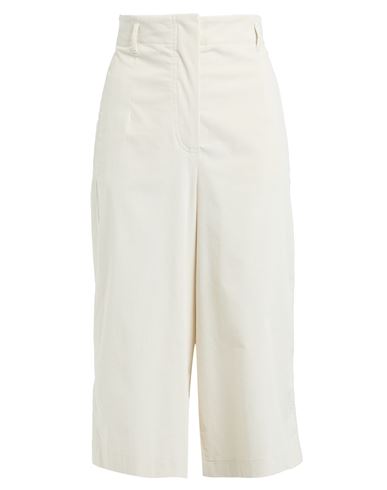 Max Mara Woman Pants Ivory Size 6 Cotton, Elastane In White