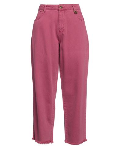 Gaelle Paris Gaëlle Paris Woman Jeans Magenta Size 31 Cotton