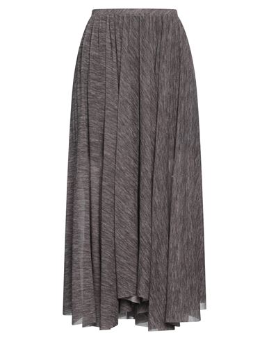 Philosophy Di Lorenzo Serafini Woman Maxi Skirt Grey Size 8 Polyamide