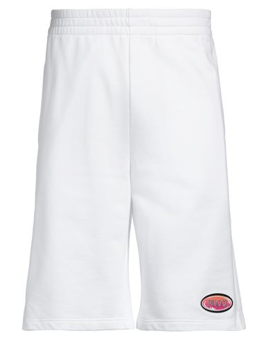 Pucci Man Shorts & Bermuda Shorts White Size L Cotton In White