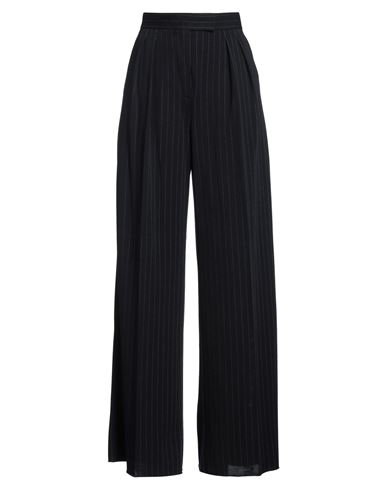 Max Mara Woman Pants Midnight Blue Size 8 Virgin Wool, Viscose