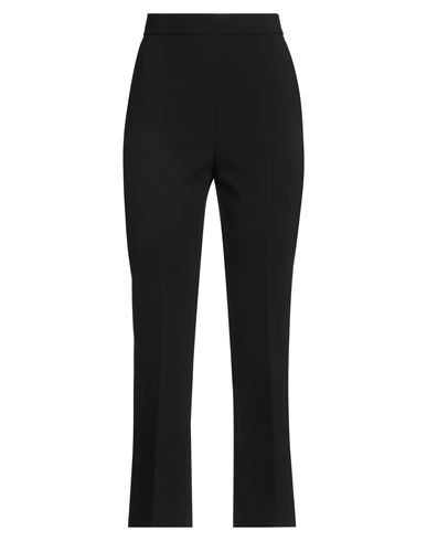 Max Mara Woman Pants Black Size 10 Polyester, Elastane In Black