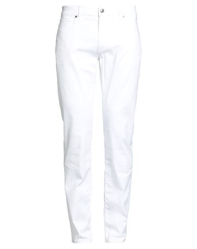 Shop Barmas Man Jeans White Size 35 Cotton, Lyocell, Elastane