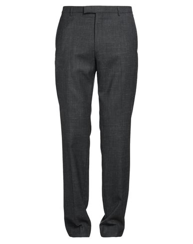 Joop ! Man Pants Charcoal Size 38l Virgin Wool, Linen In Grey
