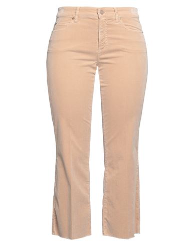 Shop Cambio Denim Woman Pants Beige Size 10 Cotton, Modal, Elastane