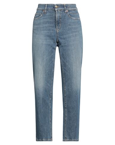 Cambio Denim Woman Jeans Blue Size 14 Cotton, Hemp, Elastomultiester, Elastane