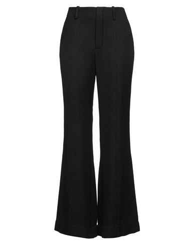 Proenza Schouler Woman Pants Black Size 8 Virgin Wool, Acrylic, Polyamide, Elastane