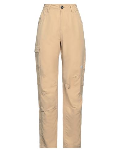 THE NORTH FACE THE NORTH FACE WOMAN PANTS SAND SIZE 8 POLYESTER 